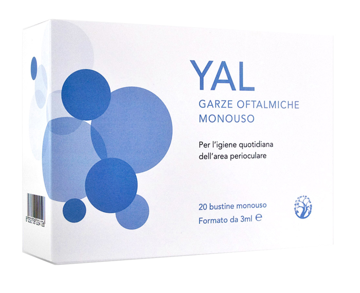 SALVIETTINE OCULARI YAL 20 PEZZI - fitfarma.it