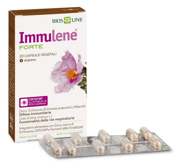 BIOSLINE IMMULENE FORTE 20 CAPSULE - fitfarma.it