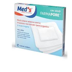 MEDS PORE MEDICAZIONE ADESIVA OCULARE 5 PEZZI - fitfarma.it