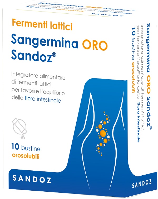 SANGERMINA ORO 10 BUSTINE OROSOLUBILE - fitfarma.it