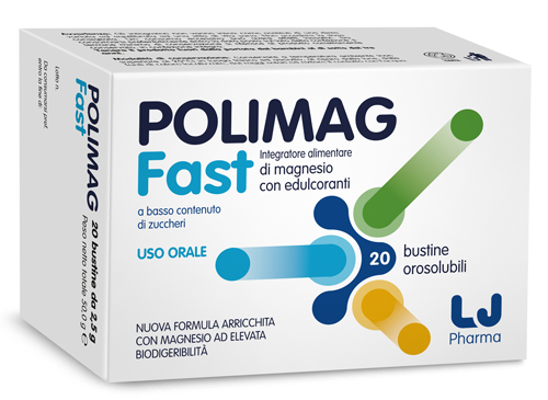 POLIMAG FAST 20 BUSTINE OROSOLUBILI - fitfarma.it