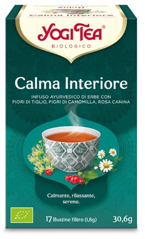 YOGI TEA CALMA INTERIORE 31 G - fitfarma.it
