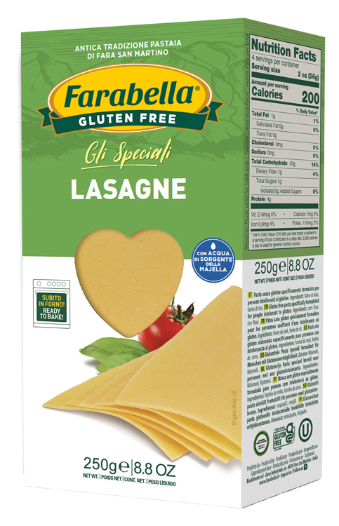 FARABELLA LASAGNE 250 G - fitfarma.it