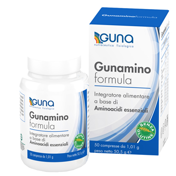 GUNAMINOFORMULA 50 COMPRESSE 50,50 G - fitfarma.it