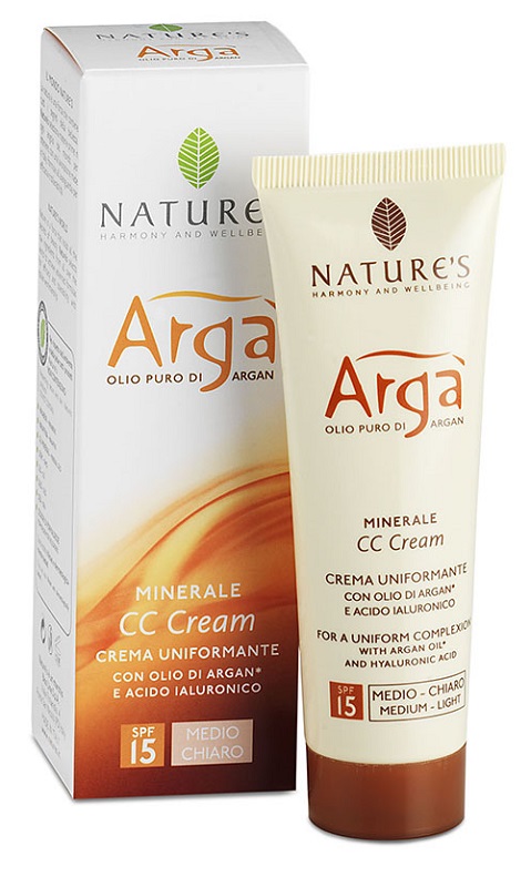ARGA' CC CREAM VISO MEDIO CHIARA 50 ML NATURE'S - fitfarma.it