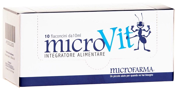 MICROVIT 10 FLACONCINI DA 10 ML - fitfarma.it