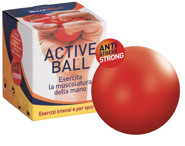 TECNIWORK ACTIVE BALL STRONG ROSSA - fitfarma.it
