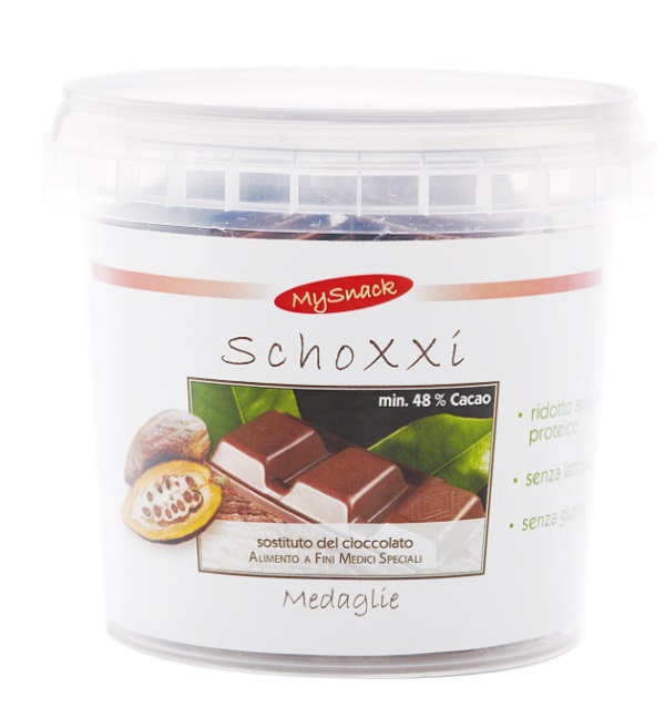 MY SNACK SCHOXXI MEDAGLIE CIOCCOLATO 180 G - fitfarma.it