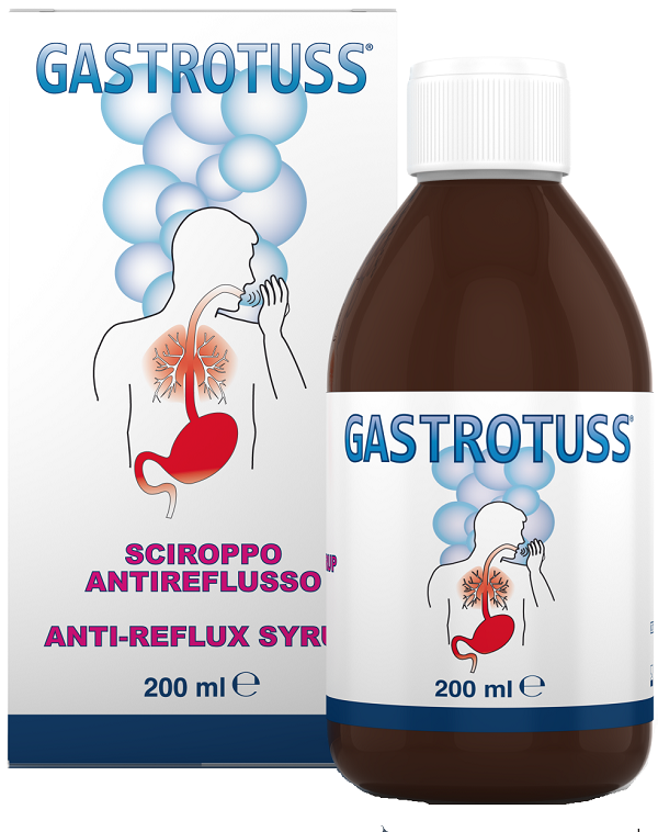 SCIROPPO ANTIREFLUSSO GASTROTUSS 200 ML - fitfarma.it
