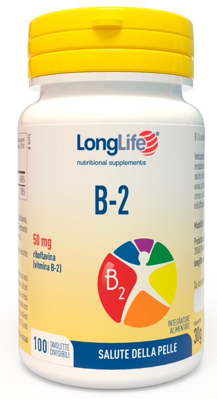 LONGLIFE B2 50 MG 100 TAVOLETTE DIVISIBILI - fitfarma.it