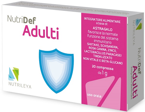 NUTRIDEF ADULTI 20 COMPRESSE - fitfarma.it