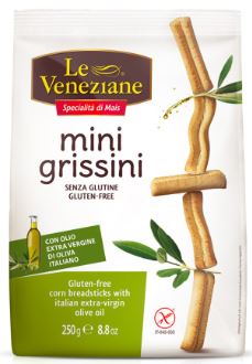 LE VENEZIANE MINI GRISSINI 250 G - fitfarma.it