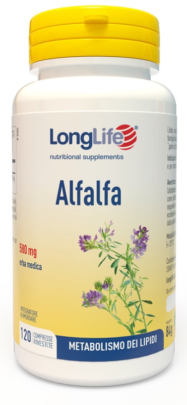 LONGLIFE ALFALFA 120 COMPRESSE RIVESTITE - fitfarma.it