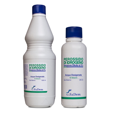 ACQUA OSSIGENATA 10VOL 1000 ML - fitfarma.it