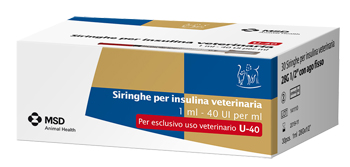 SIRINGA INSULINA USO VETERINARIO MSD-AH 30 SIRINGHE 40 UI/ML - fitfarma.it