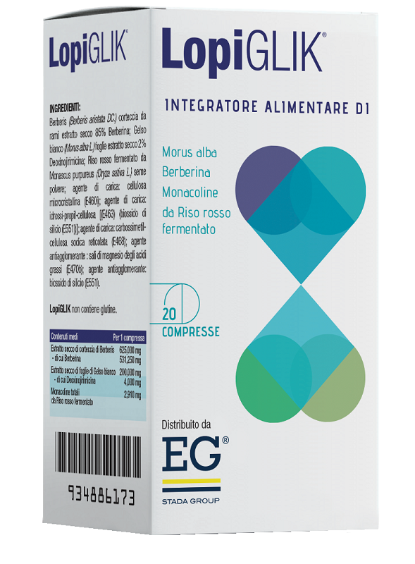 LOPIGLIK TUBO 20 COMPRESSE 1,15 G - fitfarma.it