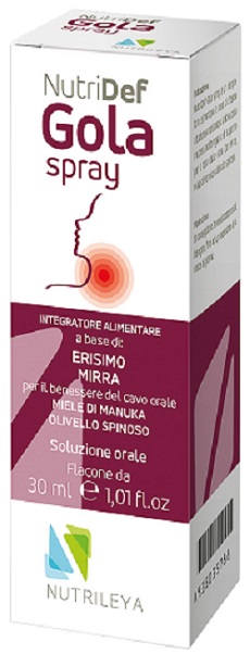 NUTRIDEF GOLA SPRAY 30 ML - fitfarma.it