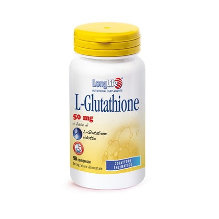 LONGLIFE LGLUTATHIONE 90 COMPRESSE 50 MG - fitfarma.it