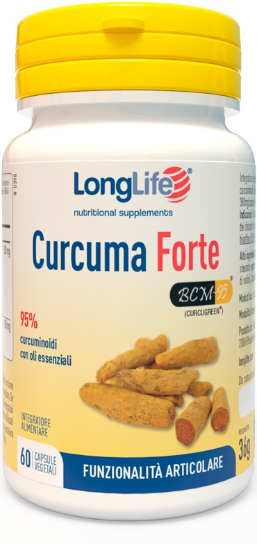 LONGLIFE CURCUMA FORTE 60 CAPSULE VEGETALI - fitfarma.it