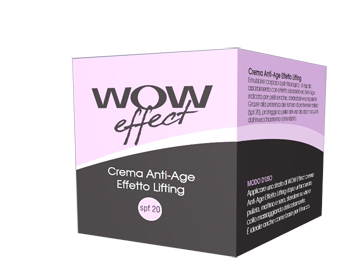WOW EFFECT CREMA ANTIAGE EFFETTO LIFTING SPF 20 50 ML - fitfarma.it