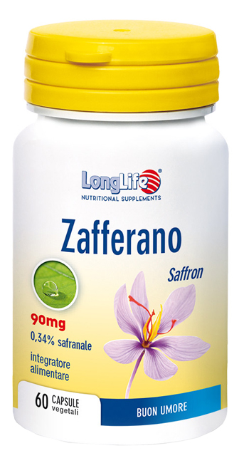 LONGLIFE ZAFFERANO 60 CAPSULE - fitfarma.it