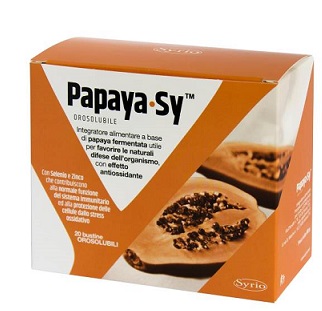 PAPAYA-SY 20 BUSTINE 92 G POLVERE OROSOLUBILE - fitfarma.it
