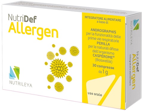 NUTRIDEF ALLERGEN 30 COMPRESSE - fitfarma.it