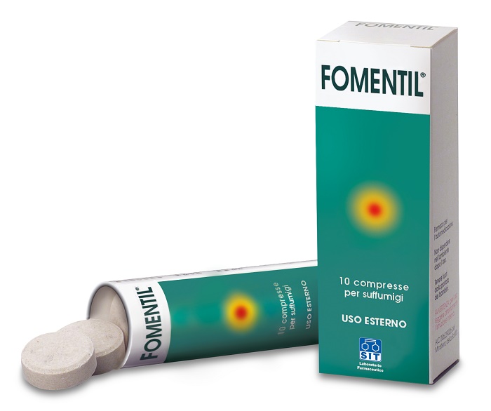 FOMENTIL 10 COMPRESSE X SUFFUMIGI - fitfarma.it