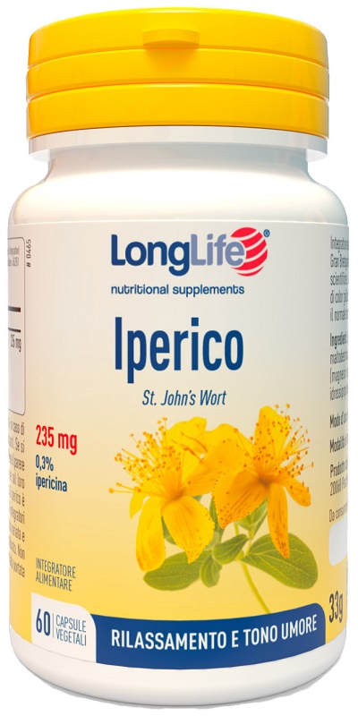 LONGLIFE IPERICO 60 CAPSULE VEGETALI - fitfarma.it