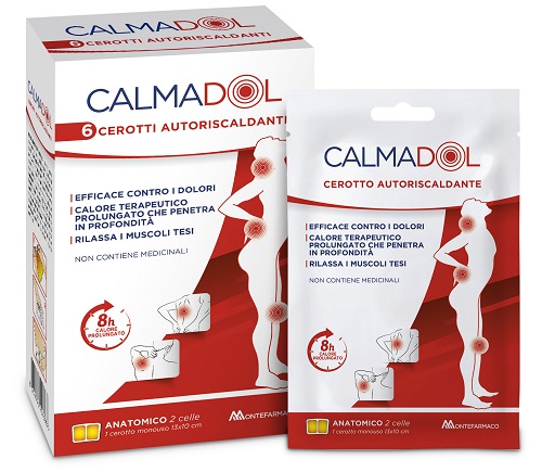 CALMADOL CEROTTO RISCALDANTE PACK 6 PEZZI - fitfarma.it