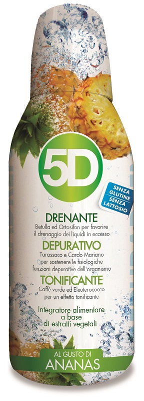 5D SLEEVERATO ANANAS 500 ML - fitfarma.it