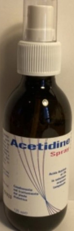 LOZIONE ALL'ACIDO ACETICO 2% IGIENIZZANTE ACETIDINE SPRAY DA125ML - fitfarma.it