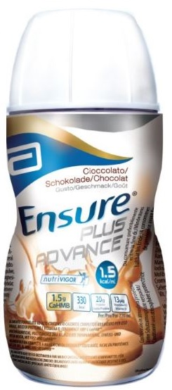 ENSURE PLUS ADVANCE CIOCCOLATO 4 BOTTIGLIE DA 220 ML - fitfarma.it