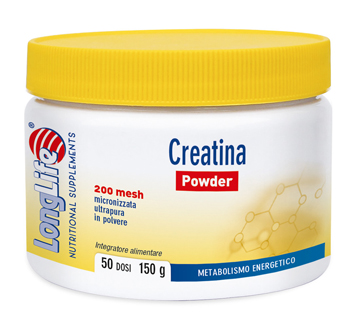 LONGLIFE CREATINA POWDER 150 G - fitfarma.it