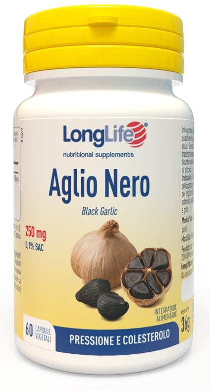 LONGLIFE AGLIO NERO 60 CAPSULE VEGETALI - fitfarma.it