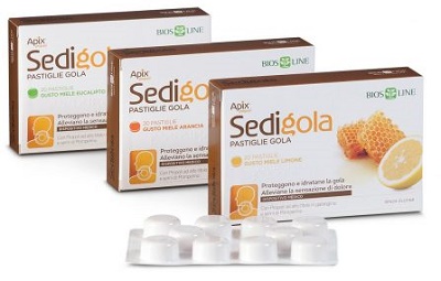 APIX PROPOLI SEDIGOLA MIELE/ARANCIA DI SICILIA 20 PASTIGLIE - fitfarma.it