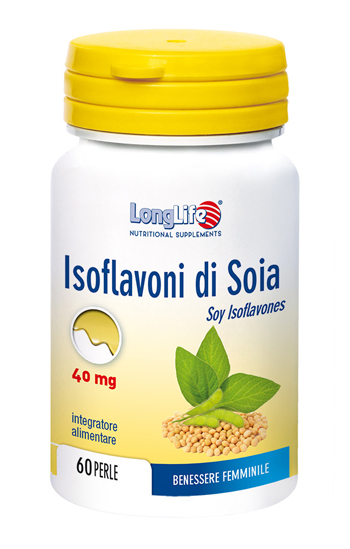 LONGLIFE ISOFLAVONI SOIA 60 PERLE - fitfarma.it