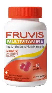 FRUVIS MULTIVITAMINE GOMMOSE 60 GELATINE DA 2 G - fitfarma.it