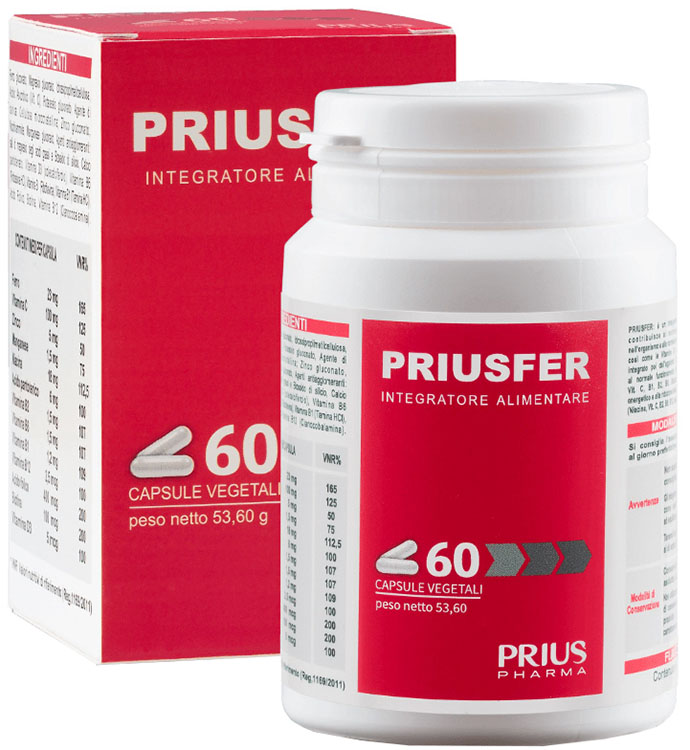 PRIUSFER 60 CAPSULE - fitfarma.it