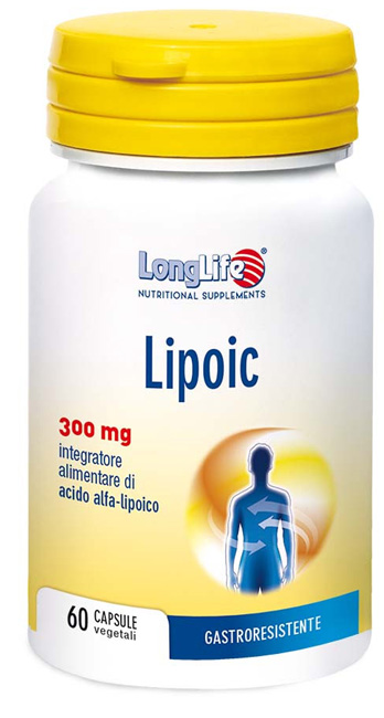 LONGLIFE LIPOIC 60 CAPSULE VEGETALI - fitfarma.it