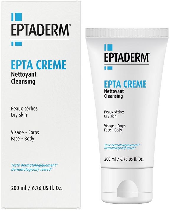 EPTA CREME PELLI SECCHE DETERGENTE VISO CORPO 200 ML - fitfarma.it