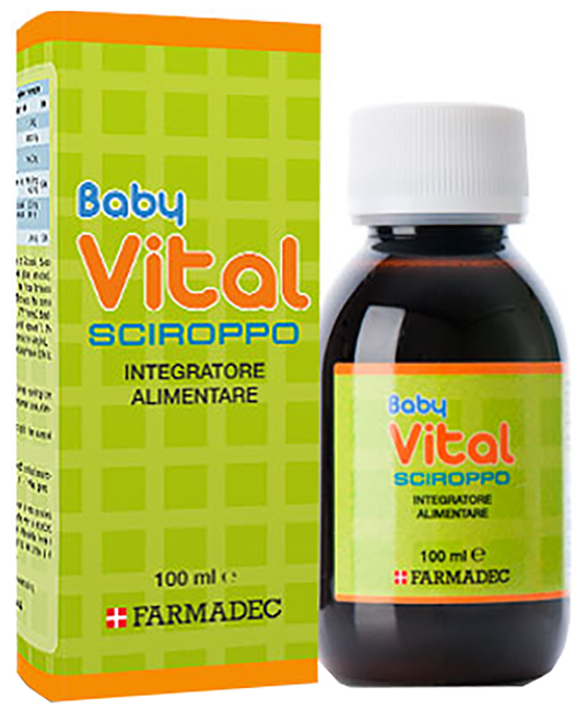BABYVITAL SCIROPPO 100 ML - fitfarma.it