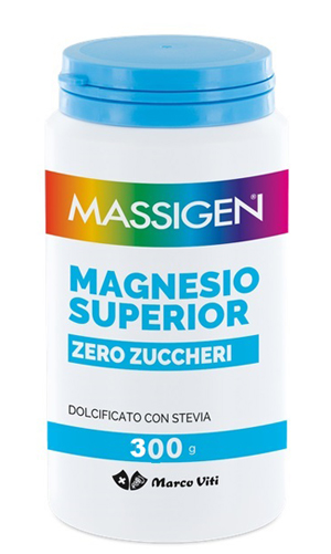 MASSIGEN MAGNESIO SUPERIOR ZERO ZUCCHERI 300 G - fitfarma.it