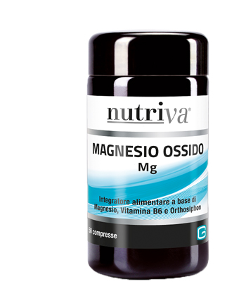 NUTRIVA MAGNESIO OSSIDO GI GROUP 50 COMPRESSE 1 G - fitfarma.it