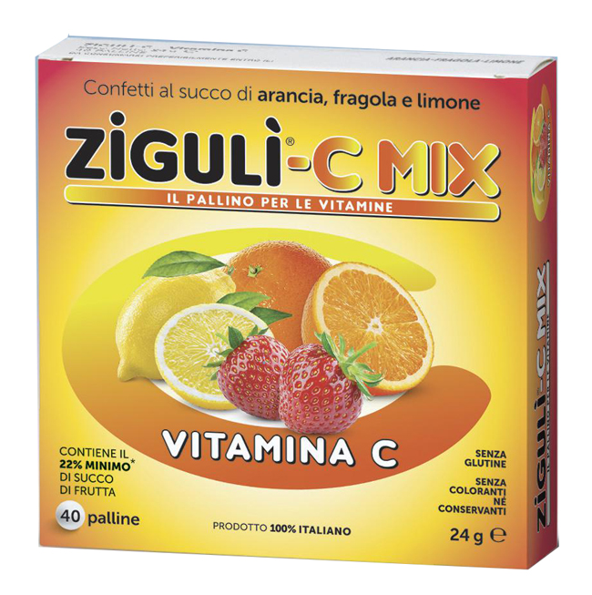 ZIGULI C MIX 40 PALLINE 24 G - fitfarma.it