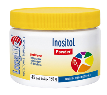 LONGLIFE INOSITOL POWDER 180 G - fitfarma.it