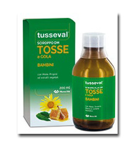 TUSSEVAL SCIROPPO TOSSE BAMBINI 200 ML - fitfarma.it
