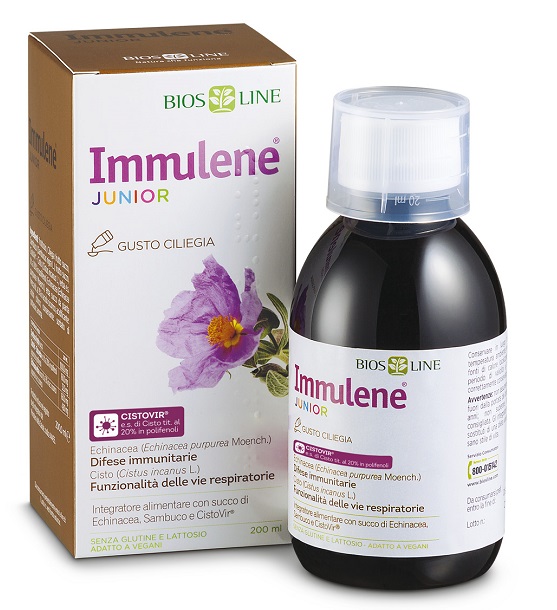 BIOSLINE IMMULENE JUNIOR 200 ML - fitfarma.it