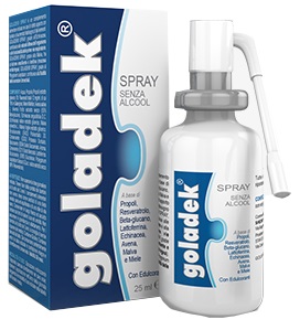GOLADEK SPRAY NO ALCOOL 25 ML - fitfarma.it