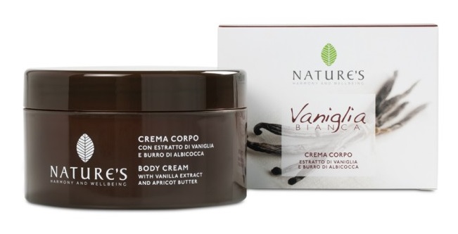 NATURES VANIGLIA BIANCA CREMA CORPO 100 ML - fitfarma.it
